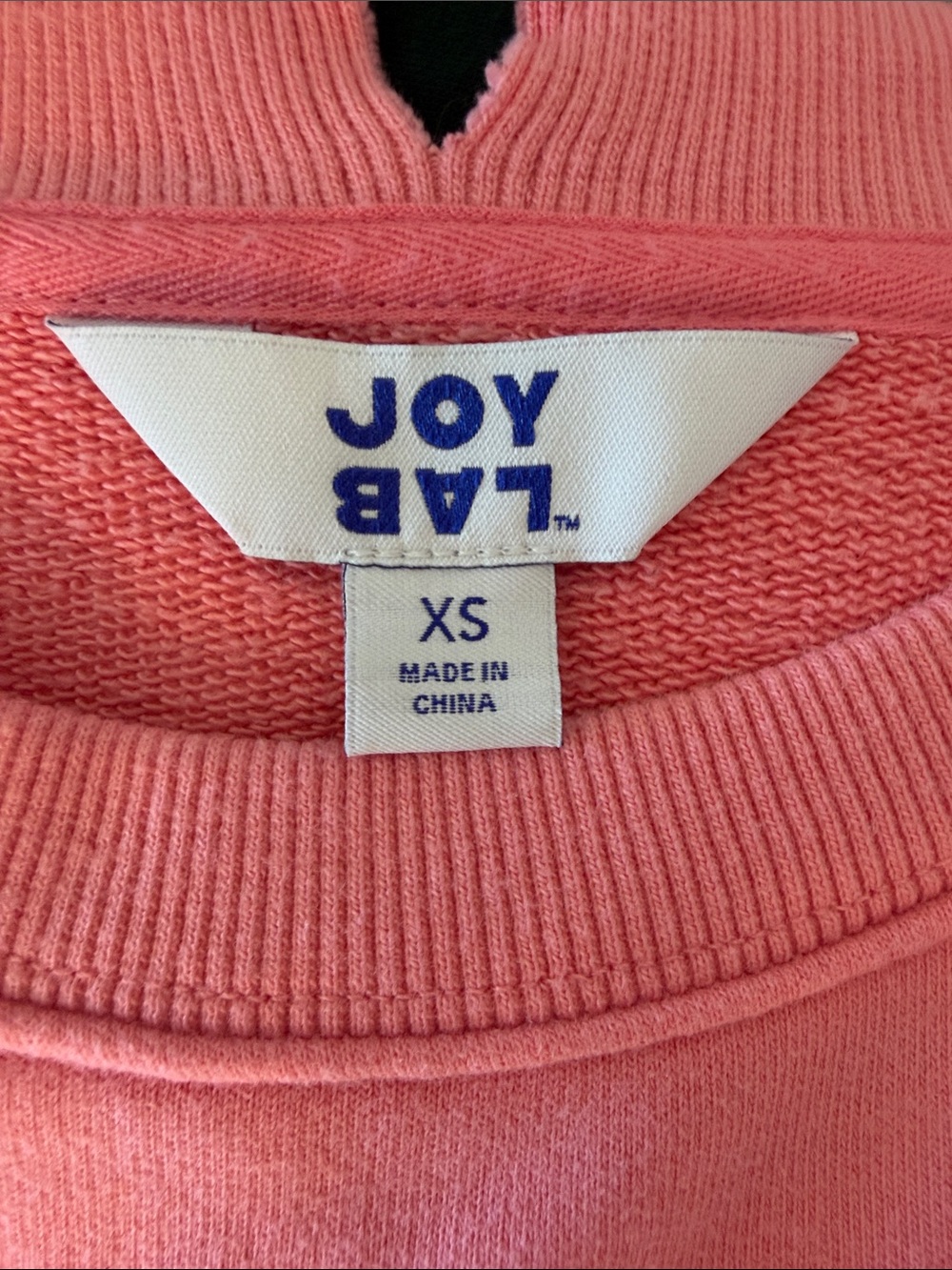 JoyLab Coral-Pink Crewneck Sweatshirt - Picture 3 of 3